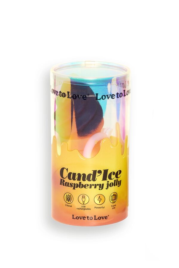 Stimulateur Cand'Ice Raspberry Joly - Love To Love – Image 3