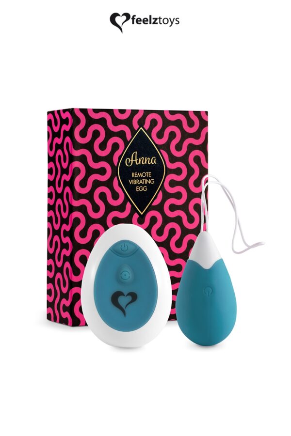 Oeuf vibrant Anna turquoise - Feelztoys – Image 4