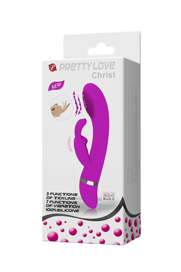 Vibromasseur Rabbit Christ – Pretty Love - 94edenstreet.com - sexshop en ligne