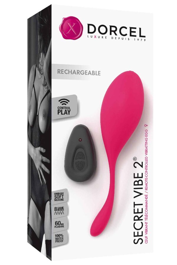 Oeuf vibrant télécommandé Secret Vibe 2 – Image 4