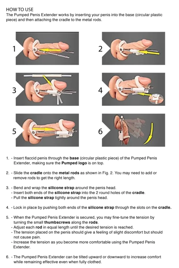 Développeur de pénis Penis Extender - 94edenstreet.com - sexshop en ligne