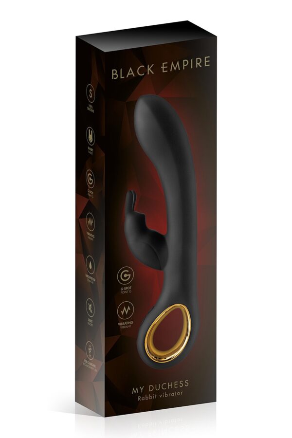 Vibromasseur rabbit My Duchess – Black Empire - 94edenstreet.com - sexshop en ligne