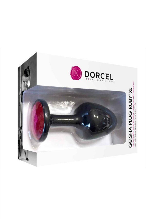 Geisha Plug Ruby XL – Dorcel - 94edenstreet.com - sexshop en ligne