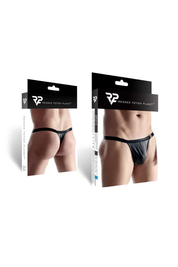 String noir wetlook – Regnes - 94edenstreet.com - sexshop en ligne