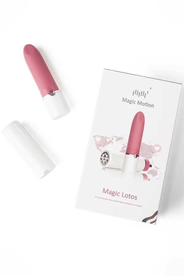Mini vibro connecté Magic Lotos – Magic Motion - 94edenstreet.com - sexshop en ligne