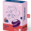 Stimulateur Double Joy violet – Satisfyer - 94edenstreet.com - sexshop en ligne