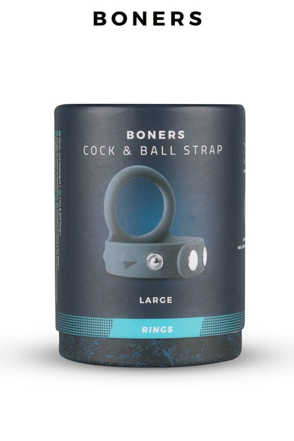 Cock et Ball Strap silicone – Boners - 94edenstreet.com - sexshop en ligne