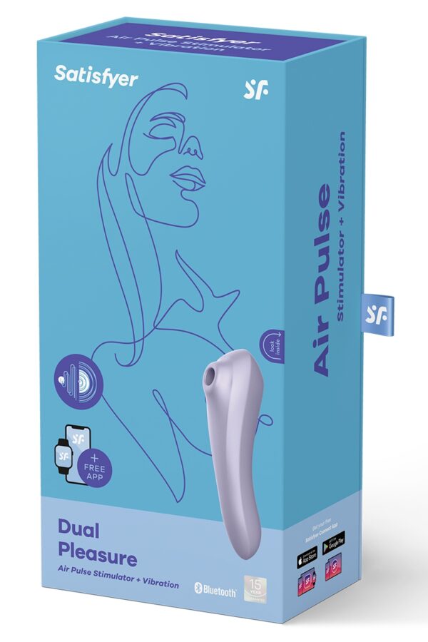 Stimulateur Satisfyer Dual Pleasure mauve – Image 4