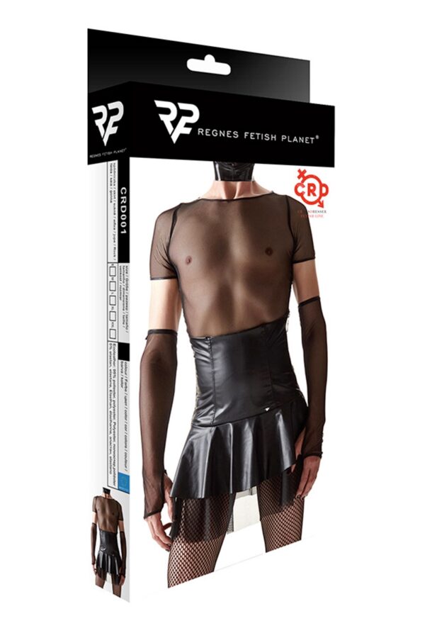 Jupe noire taille haute – Regnes - 94edenstreet.com - sexshop en ligne