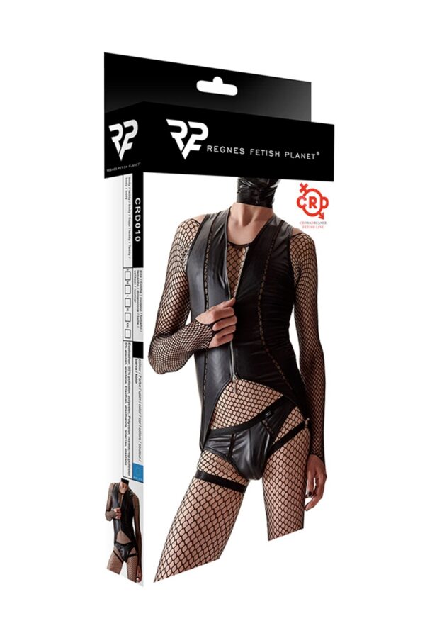Body ouvert à zip – Regnes - 94edenstreet.com - sexshop en ligne
