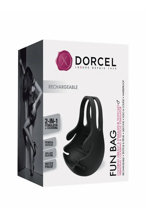 Stimulateur pénien vibrant Fun bag – Dorcel - 94edenstreet.com - sexshop en ligne