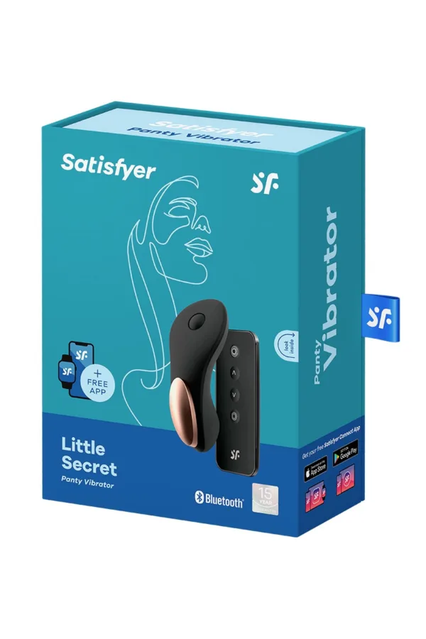 Stimulateur Little Secret noir – Satisfyer - 94edenstreet.com - sexshop en ligne