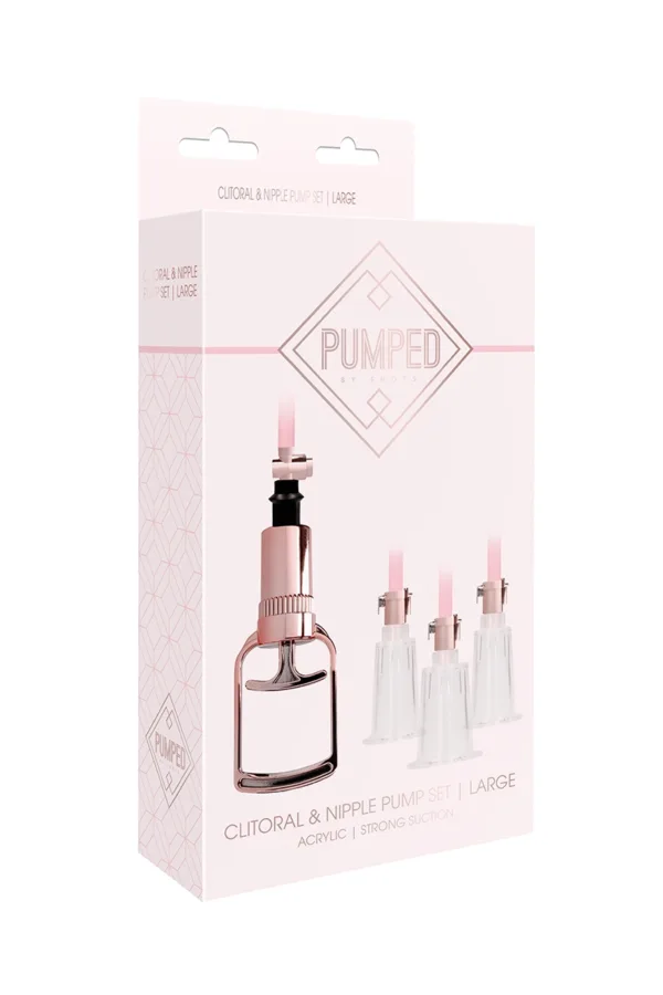 Pompe à tétons et clitoris Large – Pumped - 94edenstreet.com - sexshop en ligne