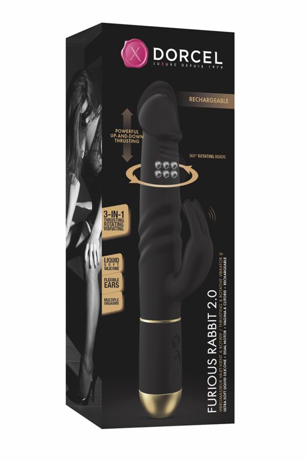 Vibro Furious Rabbit 2.0 – Dorcel - 94edenstreet.com - sexshop en ligne