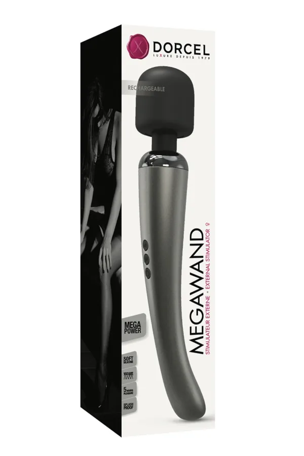Stimulateur Megawand Silver – Dorcel - 94edenstreet.com - sexshop en ligne