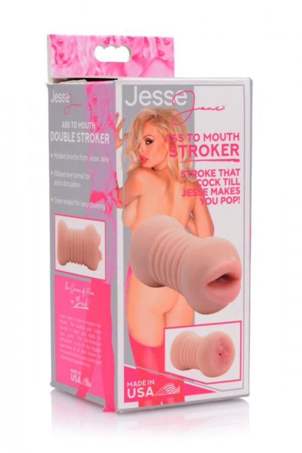 Double masturbateur bouche et anus Jesse Jane - 94edenstreet.com - sexshop en ligne
