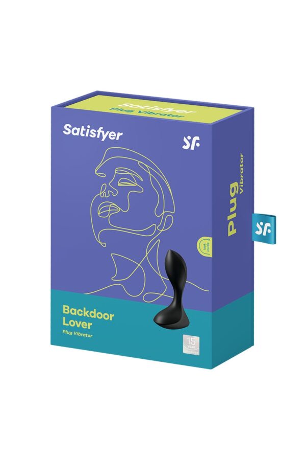 Plug vibrant Backdoor Lover noir - Satisfyer – Image 4
