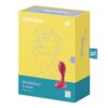 Plug vibrant Backdoor Lover rouge – Satisfyer - 94edenstreet.com - sexshop en ligne
