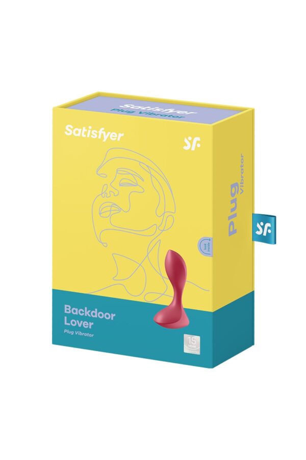 Plug vibrant Backdoor Lover rouge - Satisfyer – Image 4