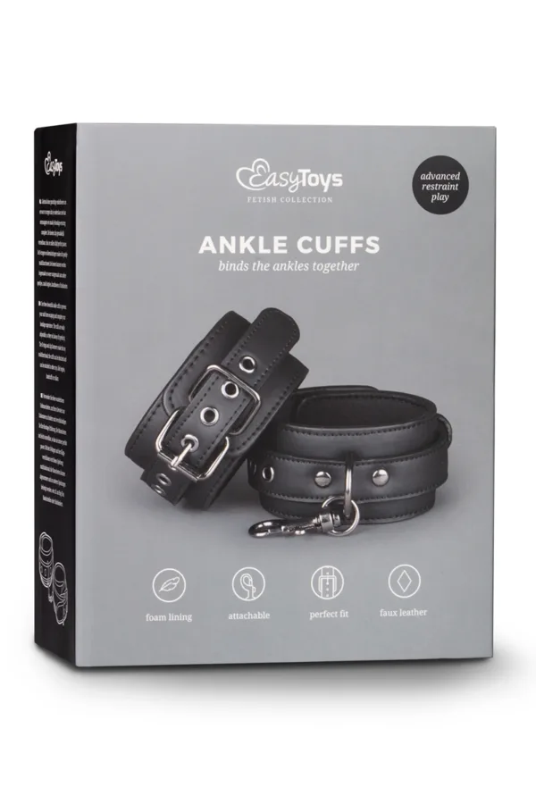 Menottes de cheville – Easytoys Fetish Collection - 94edenstreet.com - sexshop en ligne
