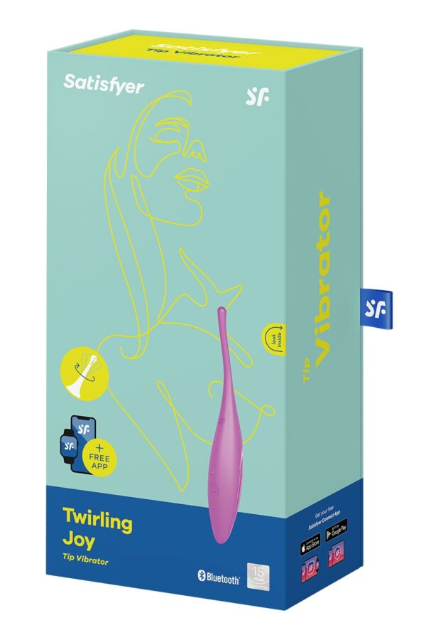 Stimulateur connecté Twirling Joy fuchsia - Satisfyer – Image 4