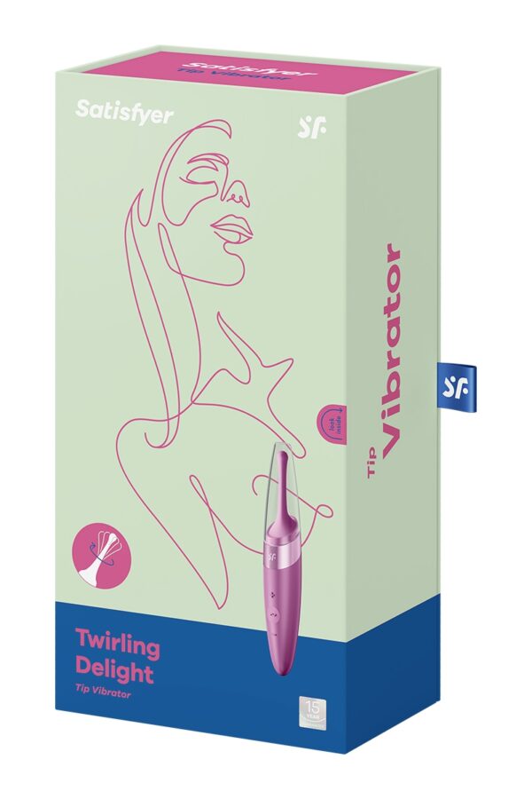 Stimulateur Twirling Delight Framboise - Satisfyer – Image 3