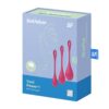 Kit d’entrainement pelvien Yoni Power 1 Rouge – Satisfyer - 94edenstreet.com - sexshop en ligne