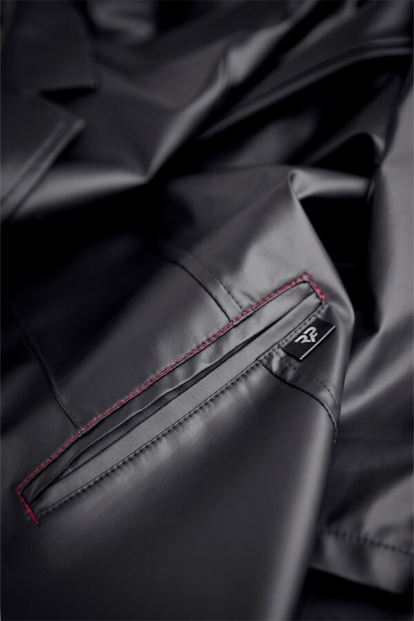 Manteau long wetlook Sergio – Regnes - 94edenstreet.com - sexshop en ligne