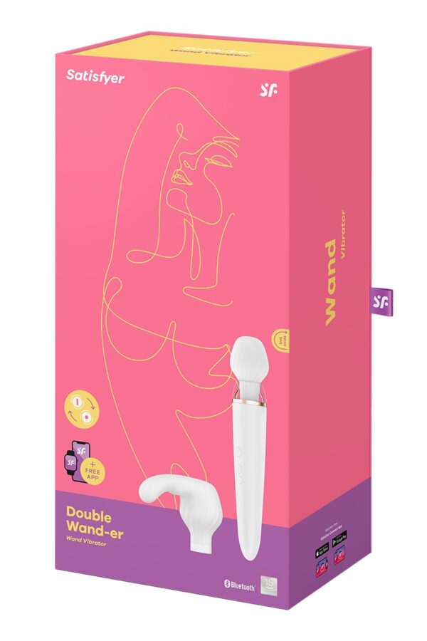 Double Wand-er – Satisfyer - 94edenstreet.com - sexshop en ligne