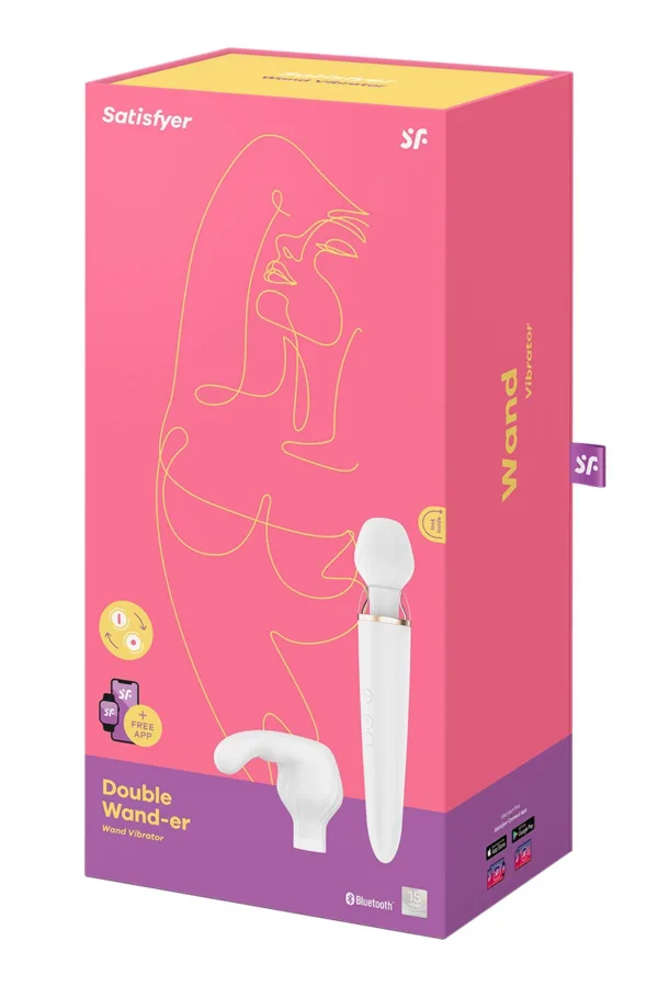 Double Wand-er – Satisfyer - 94edenstreet.com - sexshop en ligne