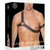 Harnais Gladiator noir – Ouch! - 94edenstreet.com - sexshop en ligne