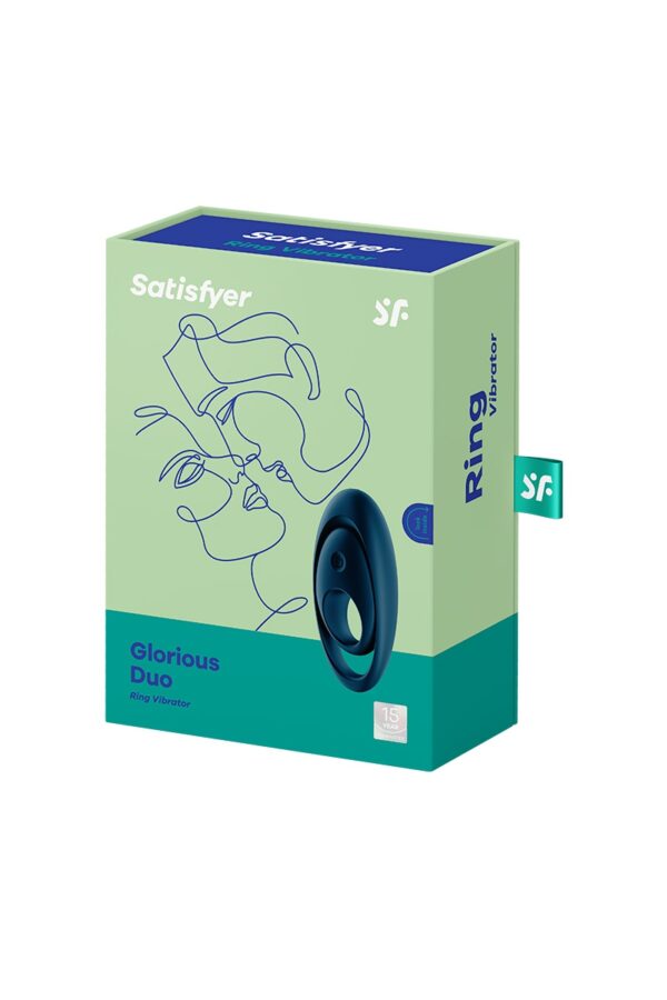 Cockring Glorious duo – Satisfyer - 94edenstreet.com - sexshop en ligne