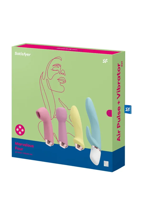 Coffret Marvelous Four – Satisfyer - 94edenstreet.com - sexshop en ligne