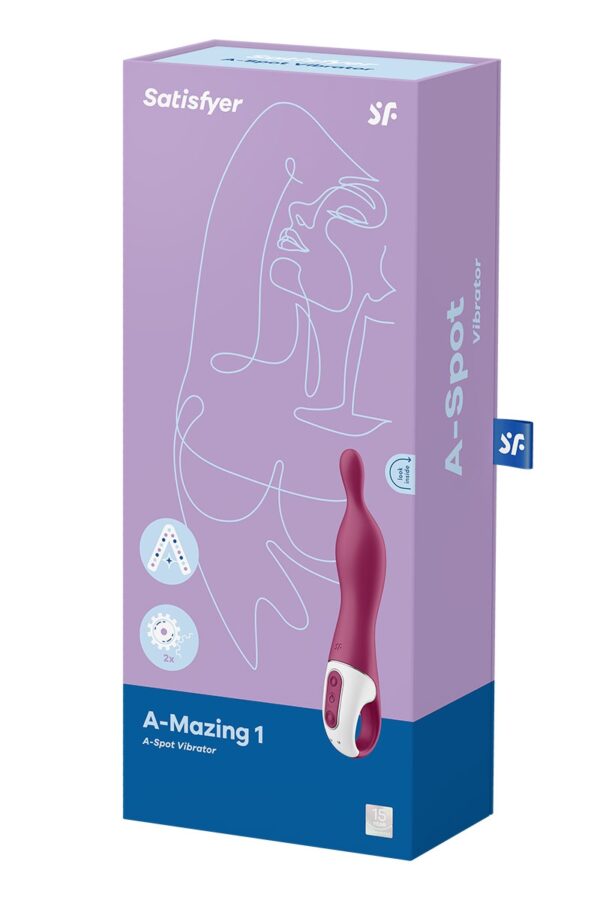 Vibromasseur A-Mazing 1 Bordeaux - Satisfyer – Image 4