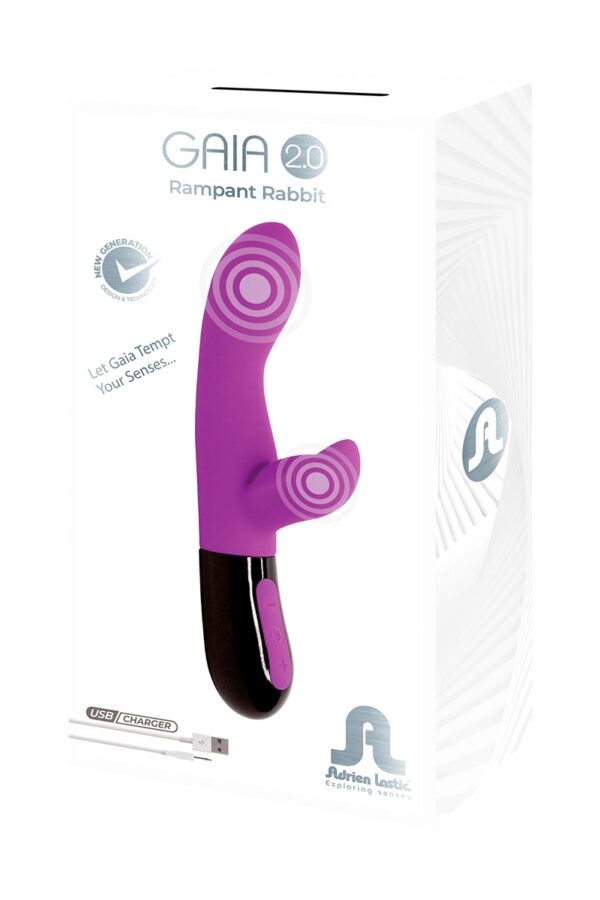 Vibro Rabbit Gaia 2.0 – Adrien lastic - 94edenstreet.com - sexshop en ligne