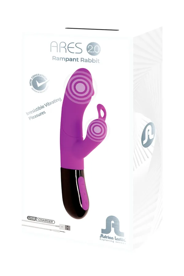 Vibro Rabbit Ares 2.0 – Adrien lastic - 94edenstreet.com - sexshop en ligne
