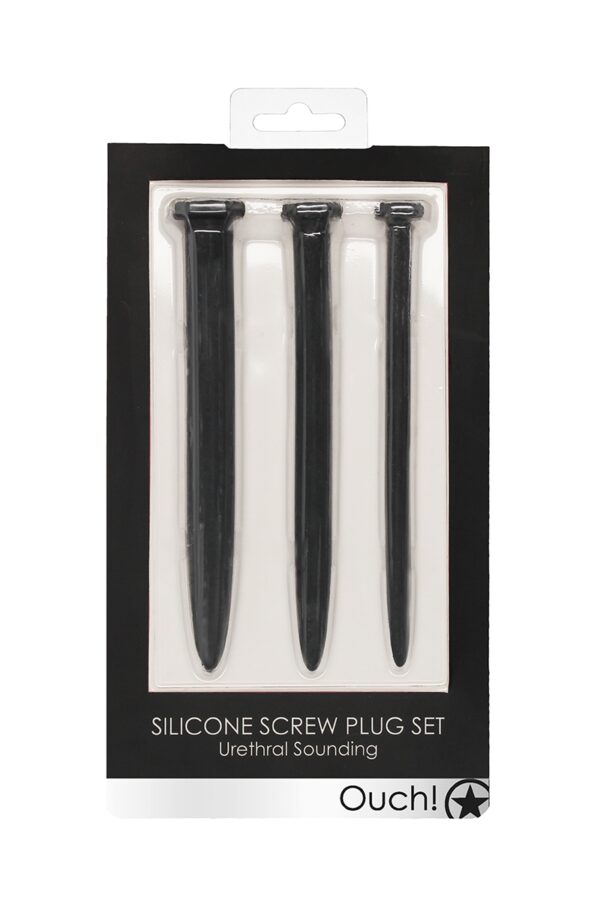 Set de 3 plugs urétraux Grands clous - Ouch! – Image 4