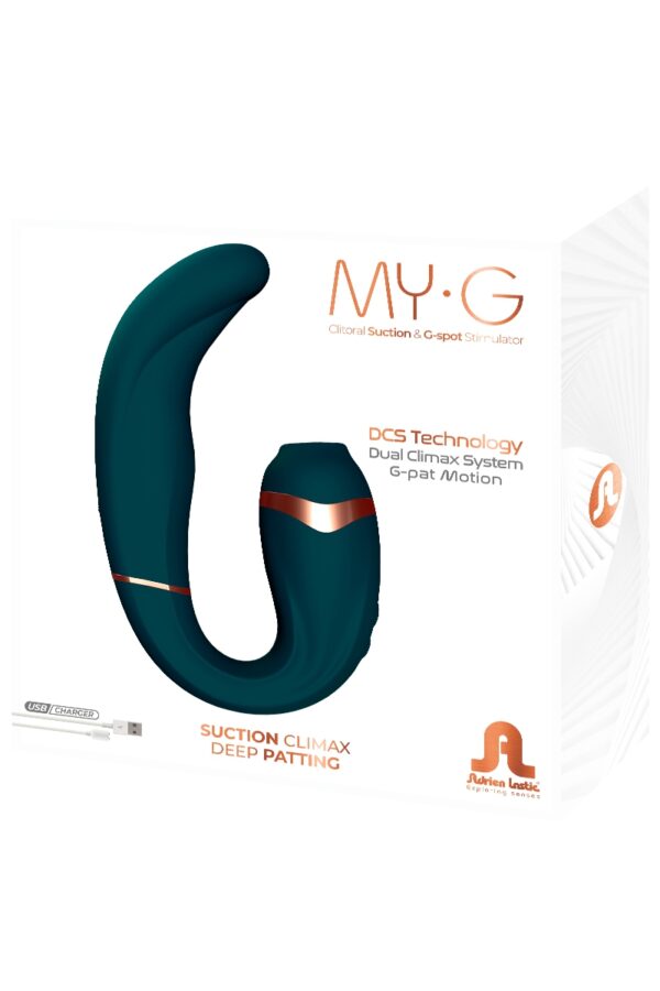 Double stimulateur My-G vert – Adrien Lastic - 94edenstreet.com - sexshop en ligne