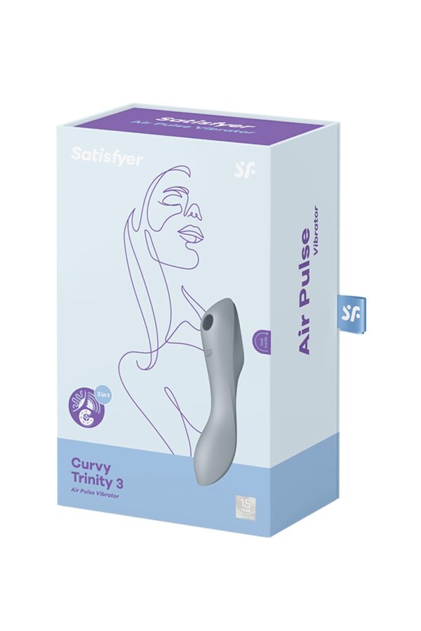 Stimulateur Curvy Trinity 3 gris - Satisfyer – Image 4