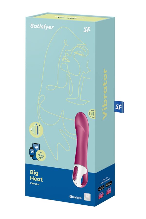 Vibromasseur Big Heat – Satisfyer - 94edenstreet.com - sexshop en ligne