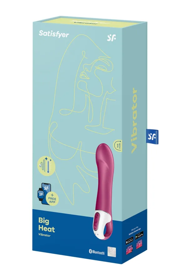 Vibromasseur Big Heat – Satisfyer - 94edenstreet.com - sexshop en ligne