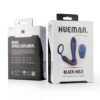 Plug vibrant et cockring Black Hole – Hueman - 94edenstreet.com - sexshop en ligne