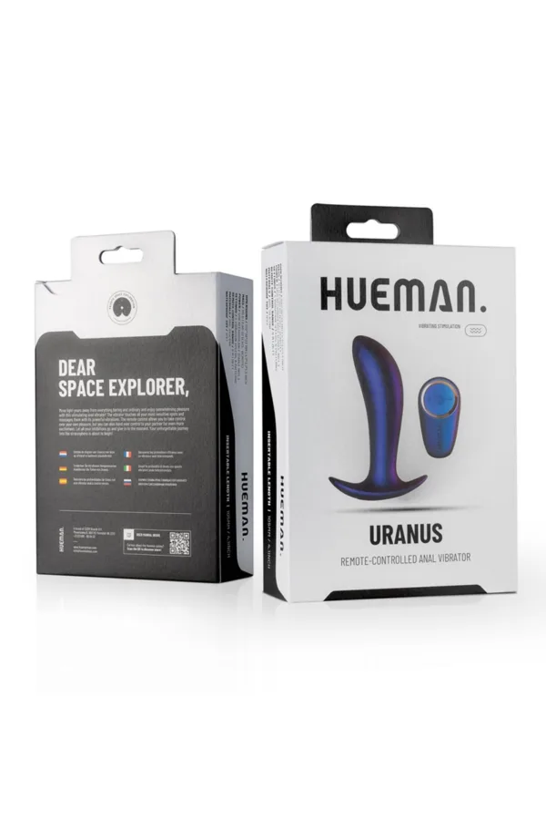Plug vibrant télécommandé Uranus – Hueman - 94edenstreet.com - sexshop en ligne