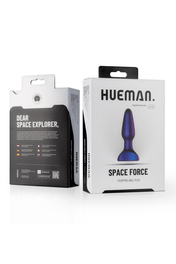 Plug vibrant Space Force – Hueman - 94edenstreet.com - sexshop en ligne