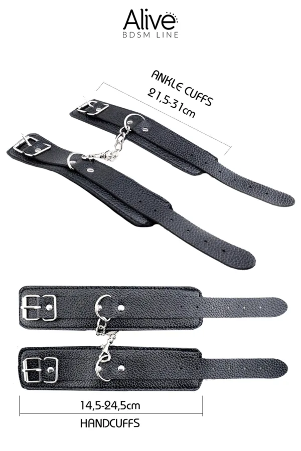 Kit BDSM Secret Desires noir – Alive - 94edenstreet.com - sexshop en ligne