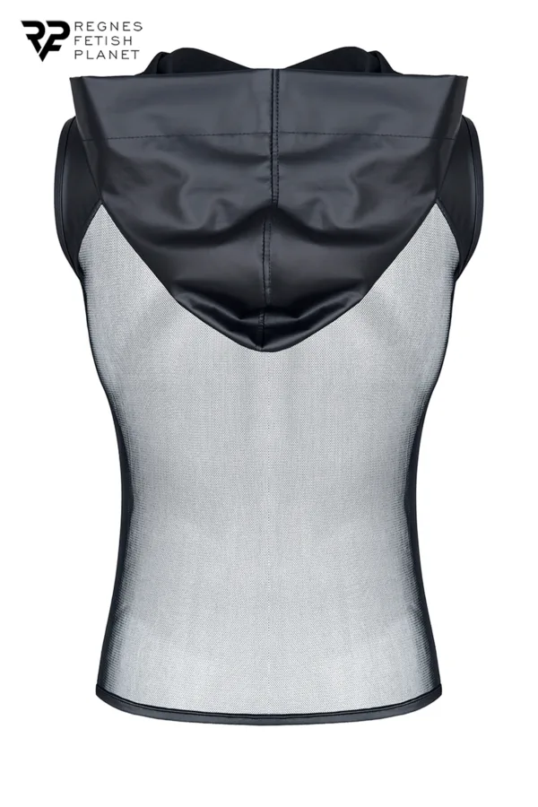 T-shirt à capuche en mesh – Regnes - 94edenstreet.com - sexshop en ligne