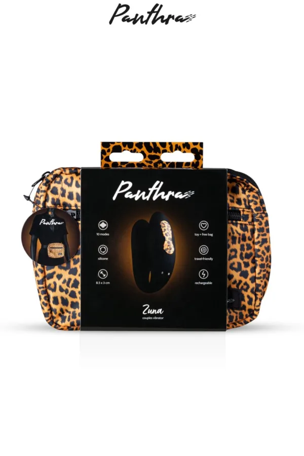 Vibromasseur pour couples Zuna – Panthra - 94edenstreet.com - sexshop en ligne