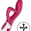 Vibro Rabbit Embrace Me Bordeaux – Satisfyer - 94edenstreet.com - sexshop en ligne