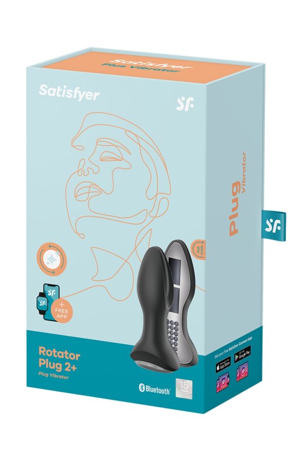 Plug vibrant Rotator Plug 2+ noir - Satisfyer – Image 4