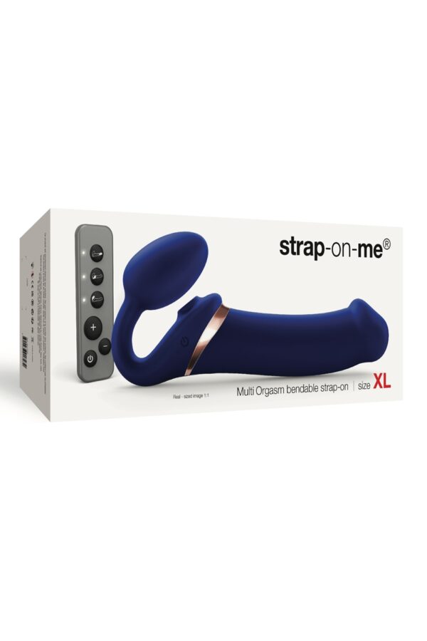 Strap-on-me Multi Orgasm bleu nuit XL - 94edenstreet.com - sexshop en ligne
